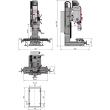 Optimum Bohr-Fräsmaschine OPTImill MH 50G Produktbild img6 S