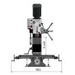 Optimum Bohr-Fräsmaschine OPTImill MB 4D Produktbild img7 S