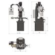 Optimum Bohr-Fräsmaschine OPTImill MB 4P Produktbild img5 S