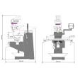 Optimum Bohr-Fräsmaschine OPTImill MF 4-B Produktbild img6 S
