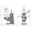 Bohr-Fräsmaschine Optimum OPTImill MF 4-B Produktbild img6 S