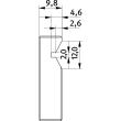 Prismenbacke Optimum für FMS 100 Produktbild img3 S