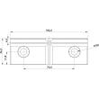 Prismenbacke Optimum für FMSN 100 Produktbild img2 S