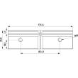 Prismenbacke Optimum für FMS 125 Produktbild img2 S