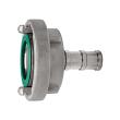 RIEGLER Storz-Kupplung, Stutzen, drehbar, ES V4A, Storz-Größe 65, LW 75 Produktbild img1 S