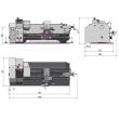 Optimum Leitspindeldrehmaschine OPTIturn TU 2506 (400 V) Produktbild img5 S