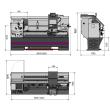 Optimum Präzisions-Leit- und Zugspindeldrehmaschine OPTIturn TX 6222 - DPA 32 Produktbild img6 S