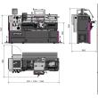 Optimum Präzisions-Leit- und Zugspindeldrehmaschine OPTIturn TH 4610D Produktbild img5 S