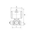RIEGLER Messingkugelhahn, pneumatisch  Stellantrieb, L-Bohrung, Rp 1/2, L=133 Produktbild img2 S