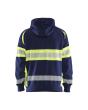 High Vis Kapuzenjacke Marineblau/ High Vis Gelb L Produktbild img2 S