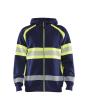High Vis Kapuzenjacke Marineblau/ High Vis Gelb L Produktbild img1 S