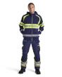 High Vis Kapuzenjacke Marineblau/ High Vis Gelb L Produktbild img3 S