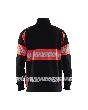 High Vis Sweater Schwarz/High Vis Rot XL Produktbild img2 S