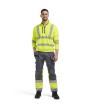 Blakläder High Vis Sweatshirt Half-Zip Produktbild img3 S