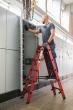 Sprossen-Stehleiter GFK 2x12 Sprossen Produktbild img2 S