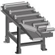 Metallkraft Zufuhrrollenbahn motorisch 2000 x 520 mm für 60° Schnitte Produktbild img1 S