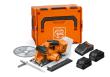Fein Kompakte Akku-Handkreissäge für Metall F-IRON Cut 57 AS Set 2 x 8 Ah Produktbild img1 S