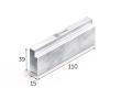 Fein Schutzbackenpaar (B) Blank 110 mm Aluminium (VersaMAG) Produktbild img3 S