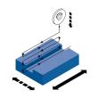 Präzisions-Flächenschleifmaschine Metallkraft FSM 4080 Lagerausstattung Produktbild img3 S