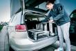 MUNK Stufen-Stehleiter beidseitig begehbar steckbar 2x4 Stufen Produktbild img9 S