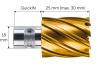 Fein HSS Dura 25 Kernbohrer mit QuickIN-Aufnahme, Bohr-Ø 13 mm, Schnitttiefe 25 mm Produktbild img3 S
