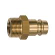 RIEGLER Nippel für Kupplungen NW 19, Messing blank, G 1 1/4 AG Produktbild img1 S