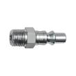 Nippel für Kupplungen NW 5,5, ARO 210, Stahl, NPT 1/4 AG Produktbild img1 S