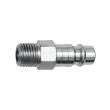 RIEGLER Nippel für Kupplungen NW 7,2, Stahl, NPT 3/8 AG Produktbild img1 S