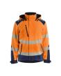 Blakläder Leichte gefütterte Softshell Winterjacke High Vis Produktbild img1 S
