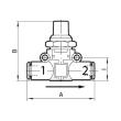 RIEGLER Absperrventil »lineonline«, Schlauch - Schlauch, Schlauch-Ø 8 mm Produktbild img2 S