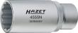 HAZET Einspritzdüsen-Werkzeug 4555N ∙ 1/2 Zoll (12,5 mm) Vierkant hohl ∙ Außen Doppelsechskant Profil ∙ SW 27 mm Produktbild img1 S