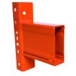Schulte Palettenregal-Holmpaar 3.600 mm, EGN-DUO 165x50x1,8 mm (HxBxT), Belastbarkeit 4.000 kg / Holmpaar, orange Produktbild img1 S