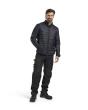 Jacke warm gefüttert Schwarz/Rot S Produktbild img3 S