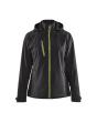 Damen Softshell Jacke Schwarz/Gelb XXXL Produktbild img1 S