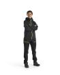 Damen Softshell Jacke Schwarz/Gelb XXXL Produktbild img3 S
