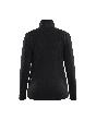 Damen Microfleece-Jacke Schwarz/Mittelgrau XXL Produktbild img2 S
