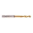 Milwaukee 4,2 x 74 mm SHOCKWAVE Metallbohrer HSS-G RED HEX Titan 1/4" Produktbild