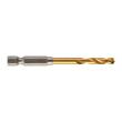 Milwaukee 4,8 x 78 mm SHOCKWAVE Metallbohrer HSS-G RED HEX Titan 1/4" Produktbild