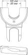 HAZET Spannplatte 4900-10 ∙ 69 – 120 mm Produktbild img5 S