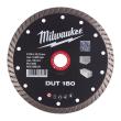 Universal geschlossen Diamanttrennscheibe DUT 180 mm Produktbild