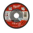 Milwaukee SCS41 1 mm Metalltrennscheibe PRO+ INOX 115 mm Produktbild img1 S