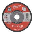 Milwaukee SC41 3 mm Metalltrennscheibe PRO+ 115 mm Produktbild img1 S