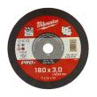 Milwaukee SC41 3 mm Metalltrennscheibe PRO+ 180 mm Produktbild