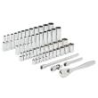 Milwaukee 50-teilig Ratschen- und Steckschlüsseleinsatz Set 1/4" imperial & metrisch Produktbild img1 S