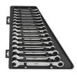 Milwaukee 15-teilig metrisch MAX BITE Ratschen-Ringmaulschlüsselsatz Produktbild img3 S