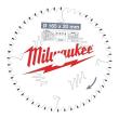 Milwaukee 165/20 mm Z48 Wechselzahn Kreissägeblatt Holz für Handkreissägen Produktbild img2 S