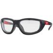 klar, mit abnehmbarer Schaumstoffauflage Premium Schutzbrille Produktbild img2 S