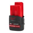 Milwaukee M12™ HIGH OUTPUT™ 2,5-Ah-Akku M12HB2.5 (High Output) Produktbild