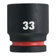 Milwaukee 33 x 57 mm SHOCKWAVE Schlagnuss 3/4" kurz Produktbild