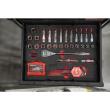 Milwaukee 70-teilige Einlage für PACKOUT Koffer mit Schubladen Sechskantschlüssel, SHOCKWAVE Bits & 1/2" Ratschen u. Steckschlüsseleinsätze Einlage Produktbild img3 S